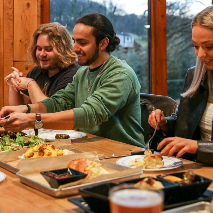 Onsite plated catering at Cadence Clubhouse in Allison Park, PA