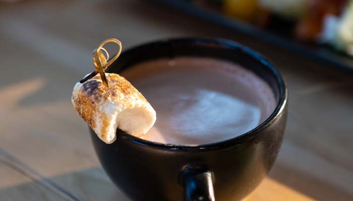 Cocoa coffee served at Cadence Clubhouse in Allison Park, PA