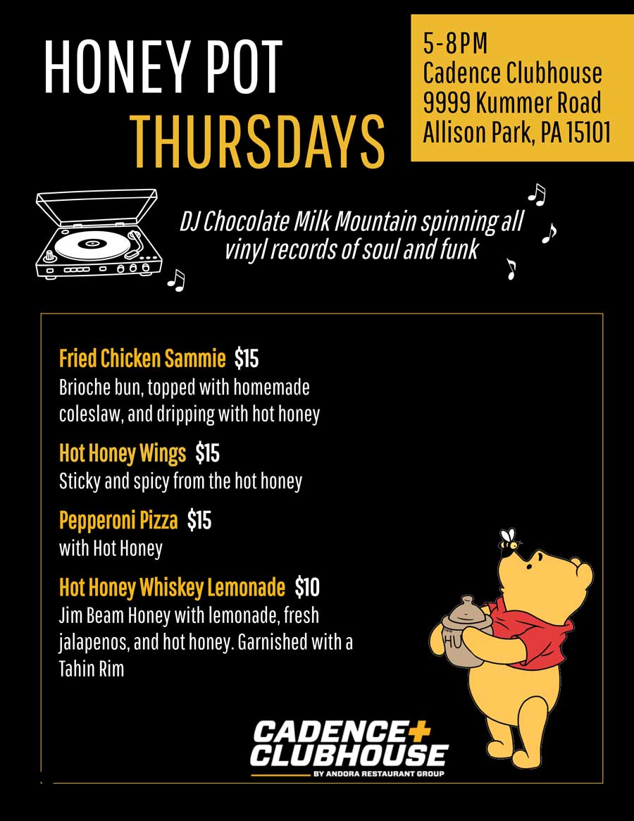 Honey Pot Thursdays at Cadence Clubhouse