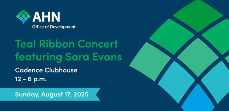 Teal Ribbon Series Concert with Sara Evans