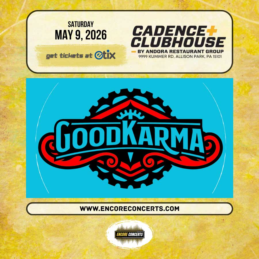 Good Karma live at Cadence Clubhouse on May 9
