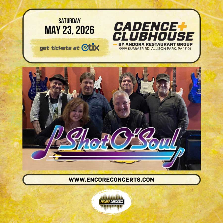 Cadence Clubhouse Shot O Soul live May 23