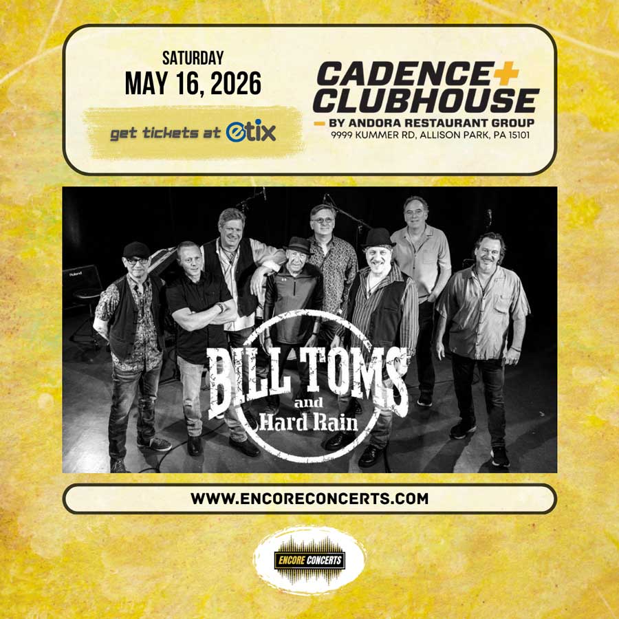 Bill Toms Hard rain live at Cadence Clubhouse on May 16