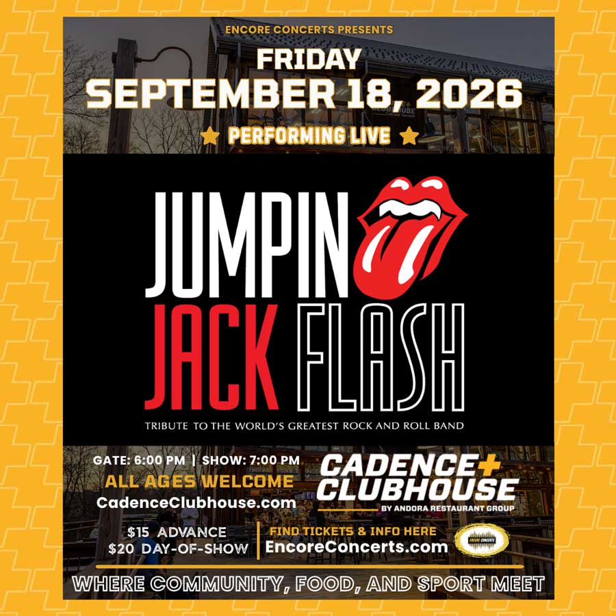 Jumpin Jack Flash Cadence Clubhouse September 18