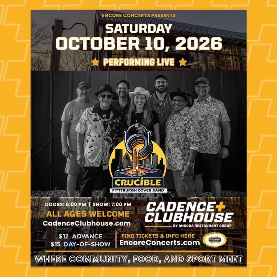 Crucible a Pittsburgh cover band live at Cadence Clubhouse on October 10